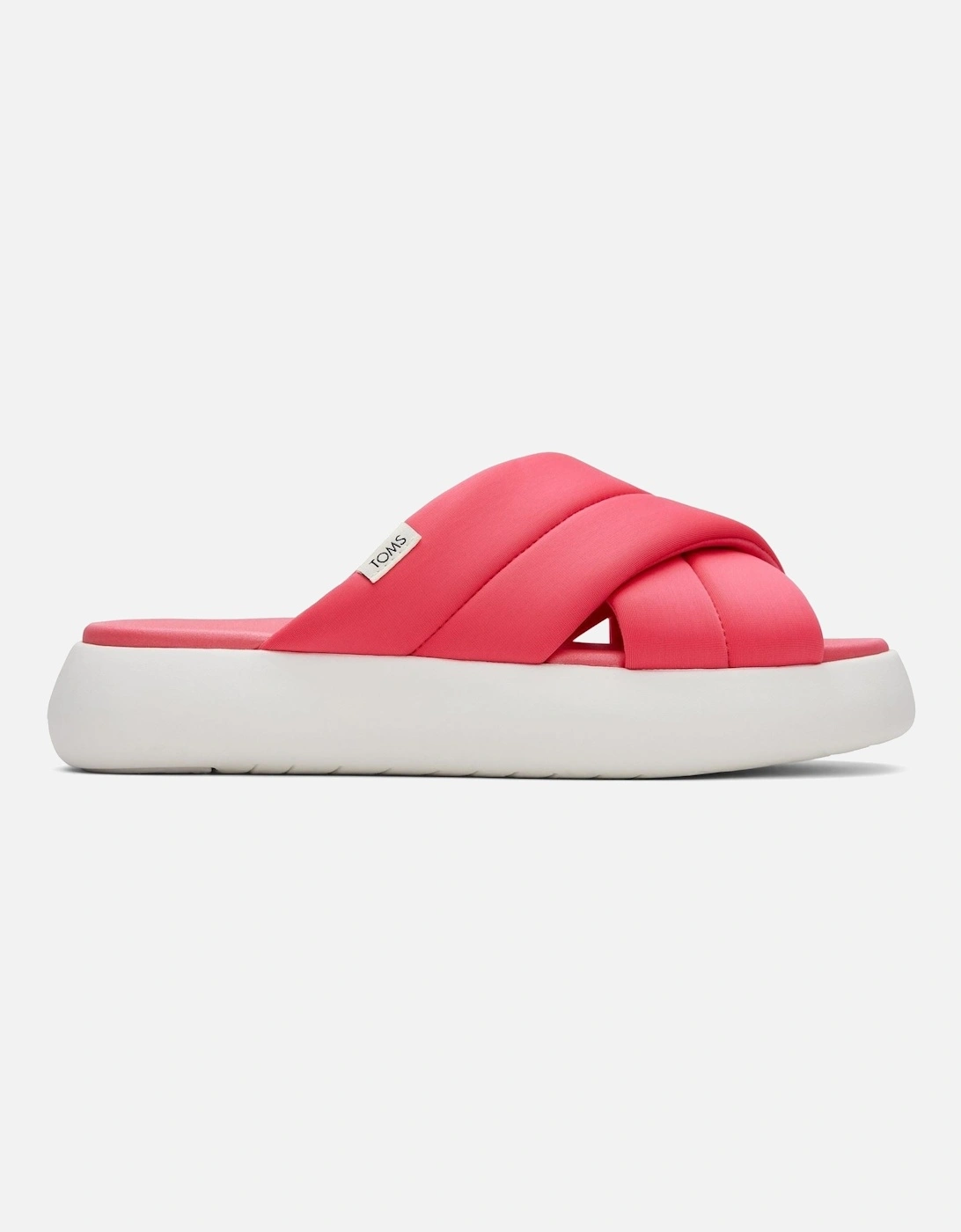 Alpargata Mallow Crossover Polyester Blend Women's Pink Slides
