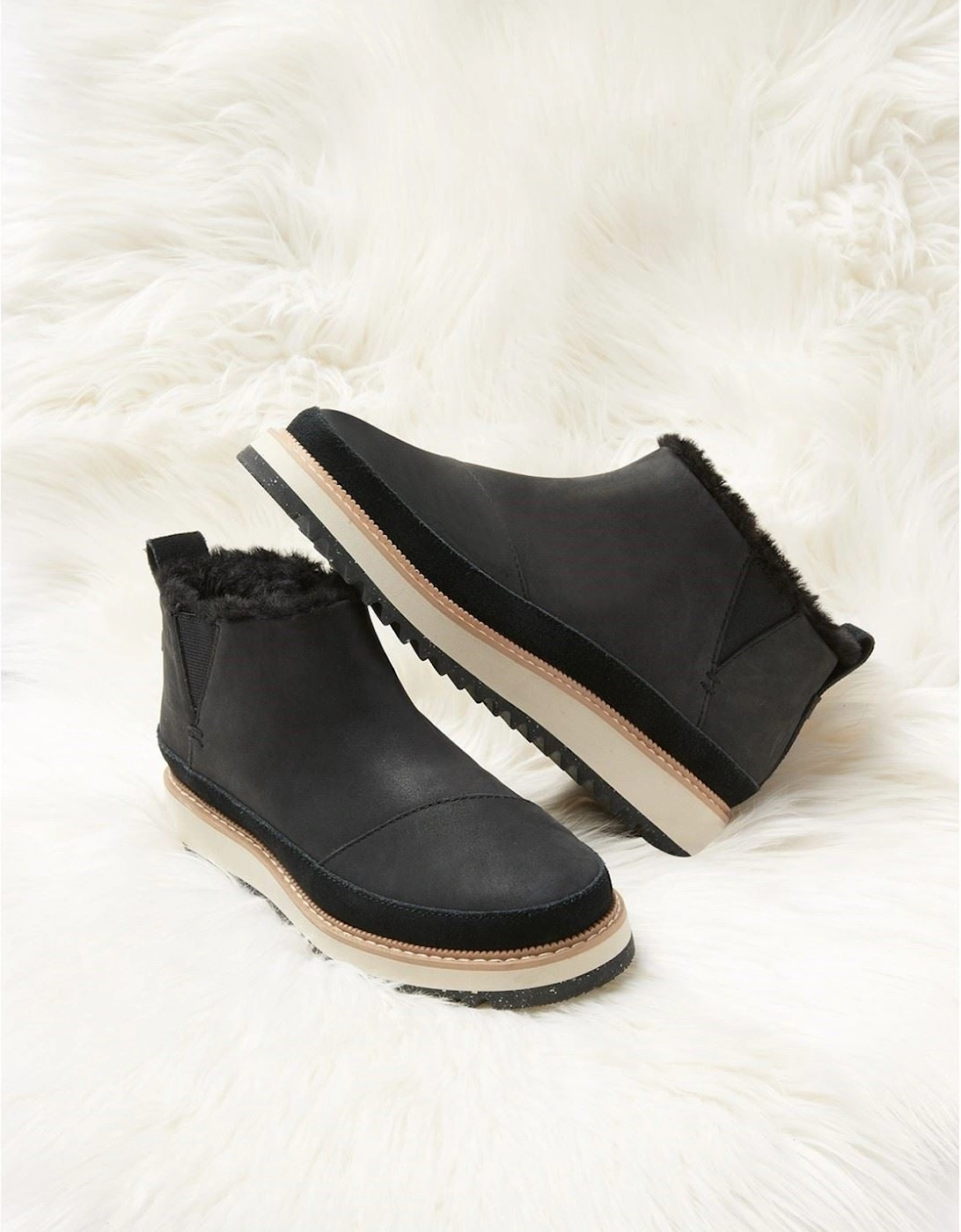 Marlo Leather Women's Black Boots