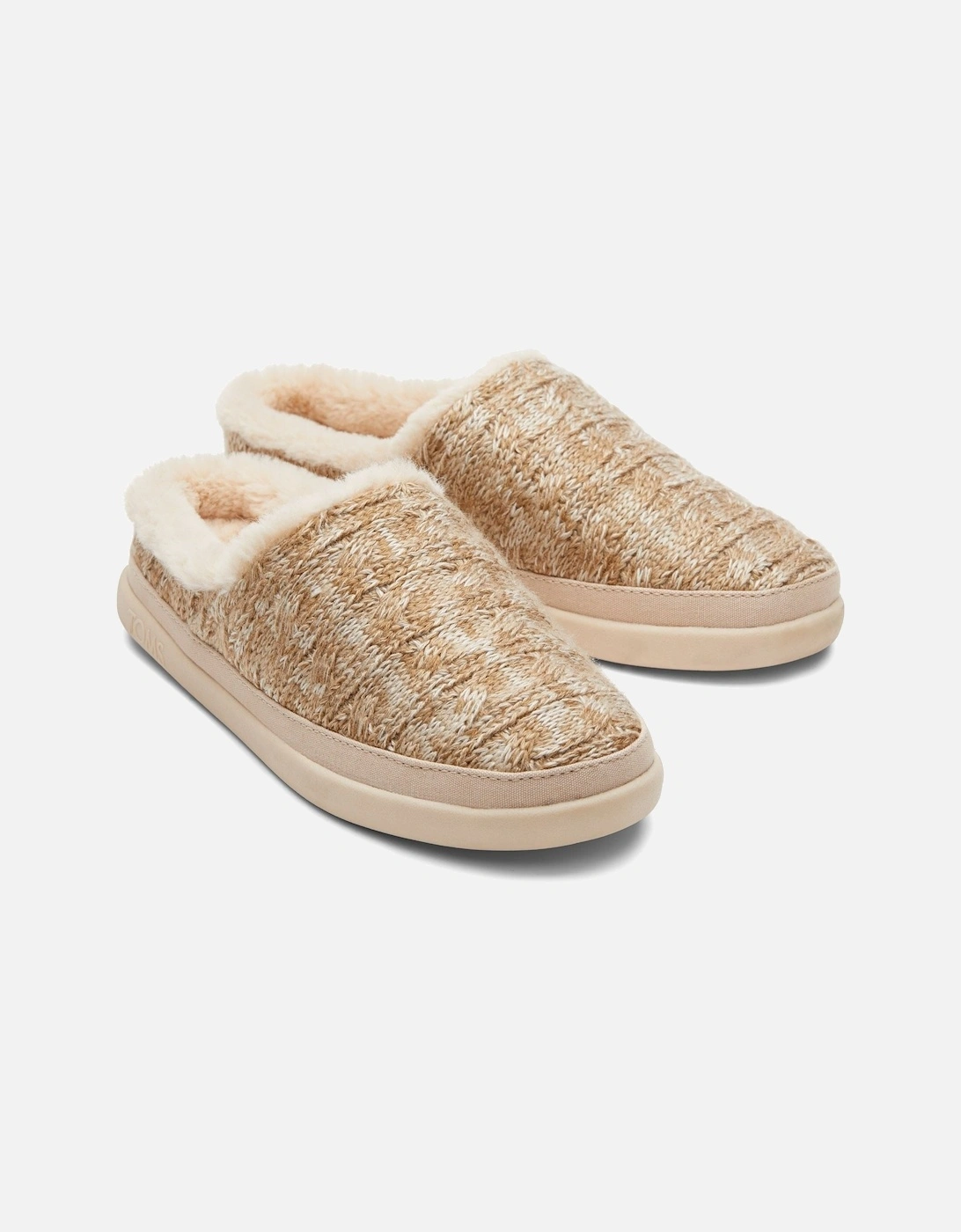 Sage Polyester Blend Women's Sahara Slippers, 6 of 5