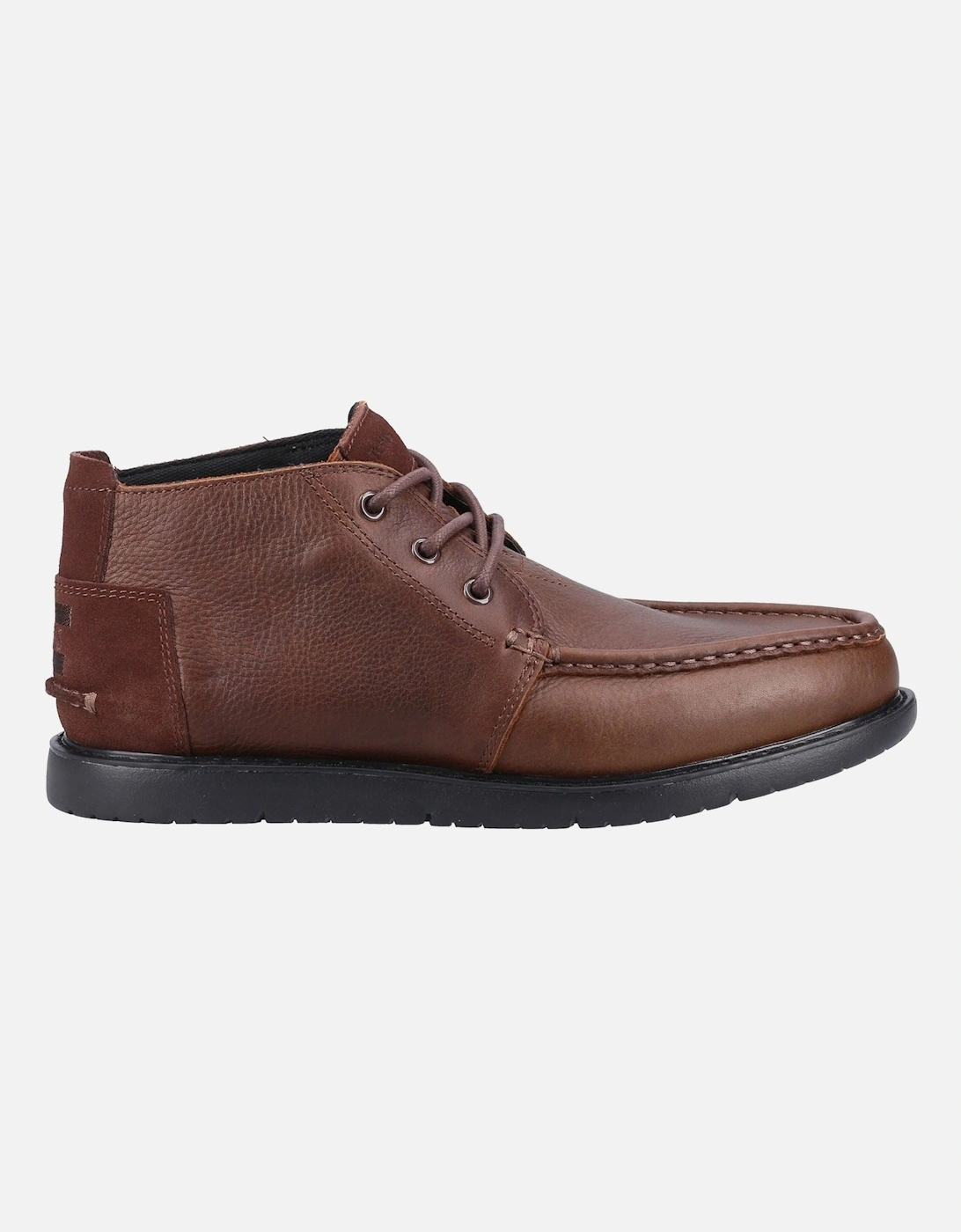 Navi Moc Chukka Leather Men's Brown Ankle Boots