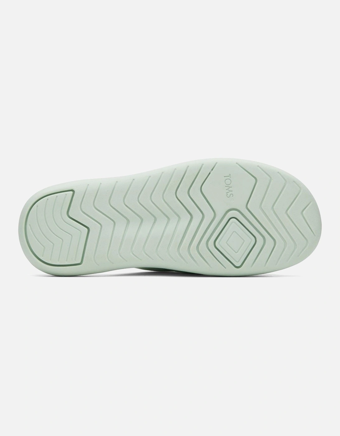 Mallow Crossover Polyester Blend Women's Mint Slides