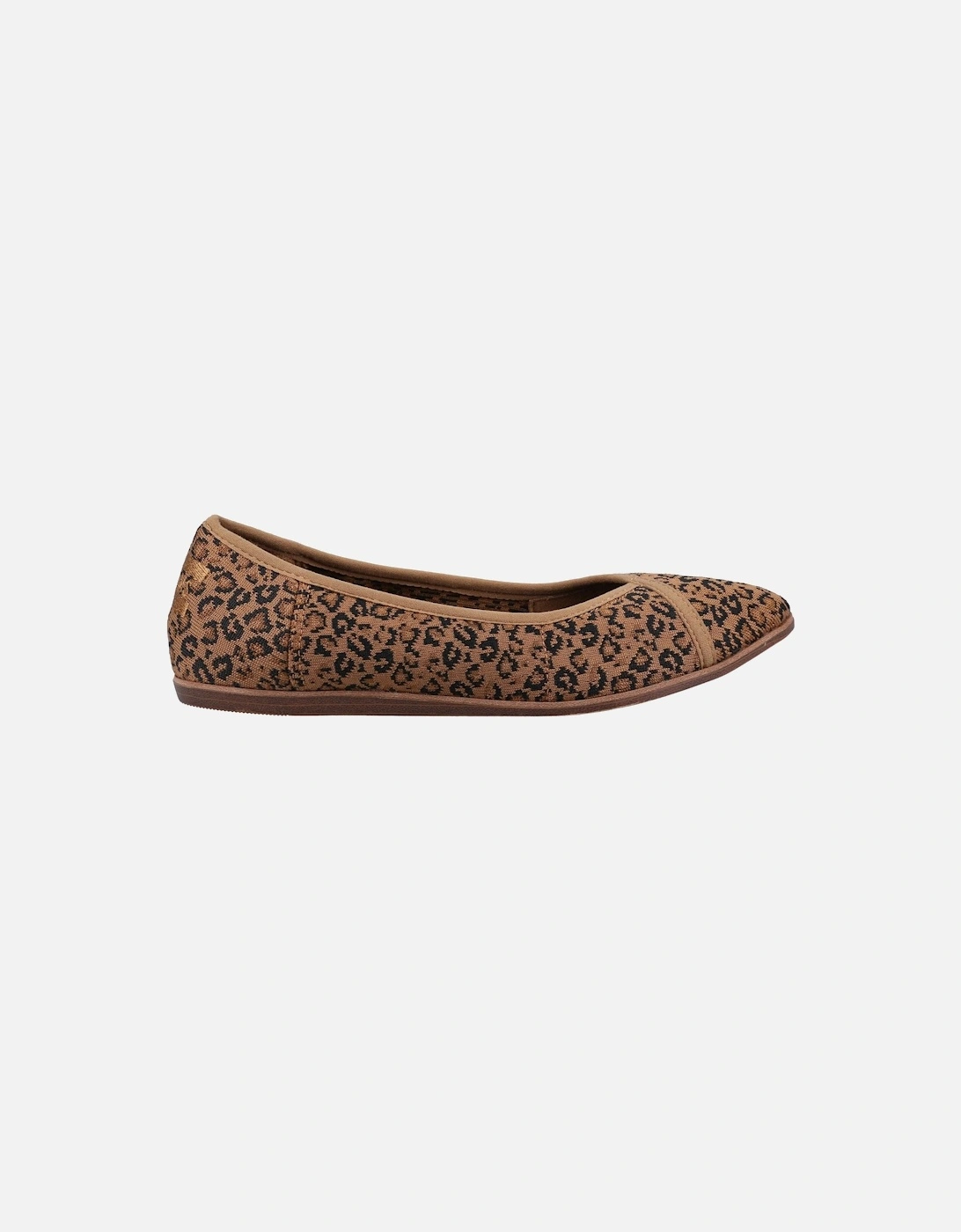 Katie 100% Cotton Women's Brown Flats