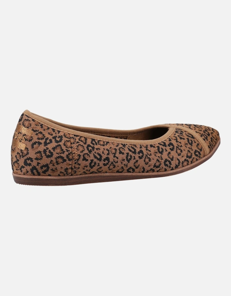 Katie 100% Cotton Women's Brown Flats