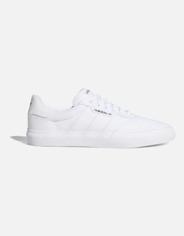 3MC Canvas White Trainers