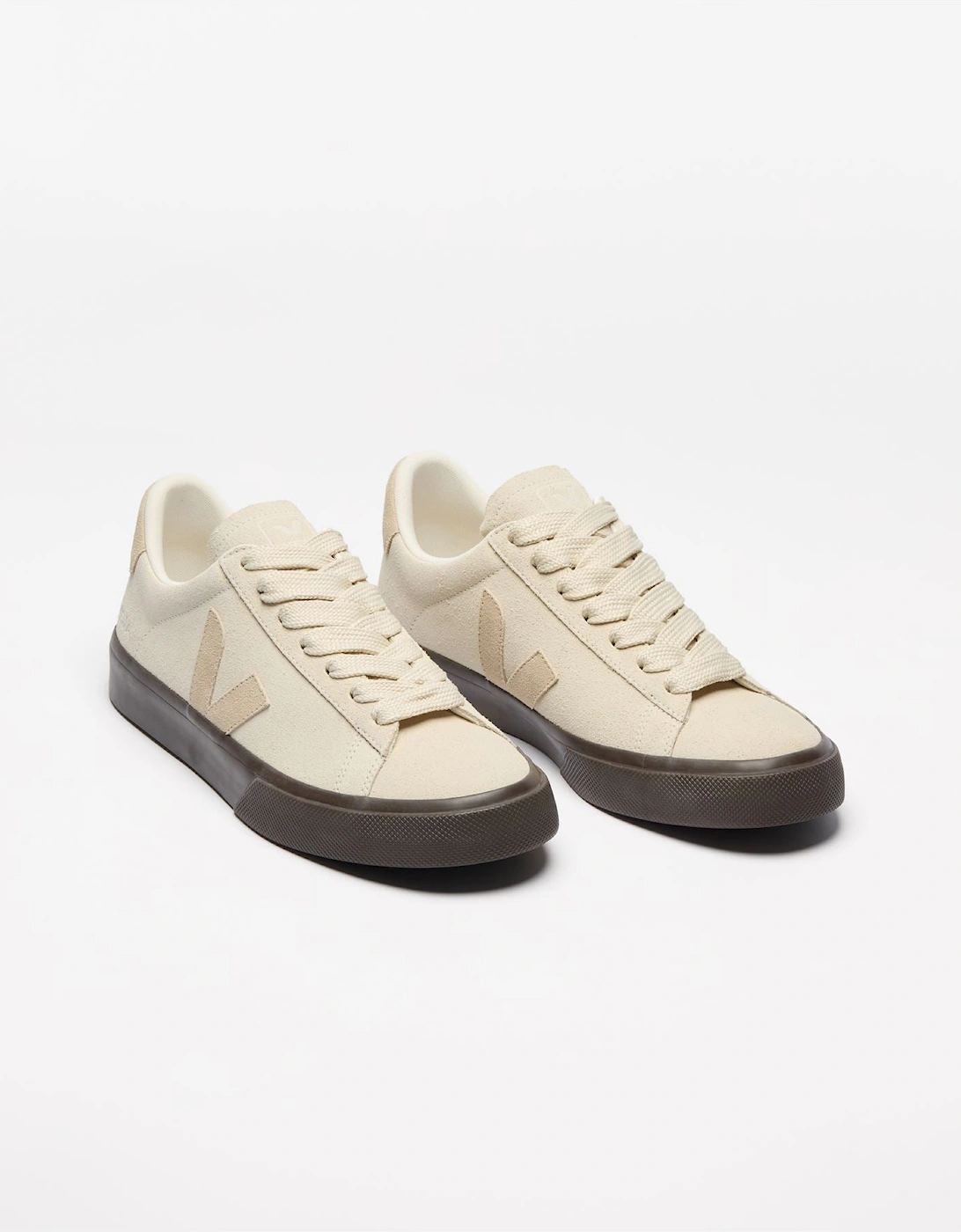 Campo Bold Suede Women's Pierre Almond Eagle Trainers, 4 of 3