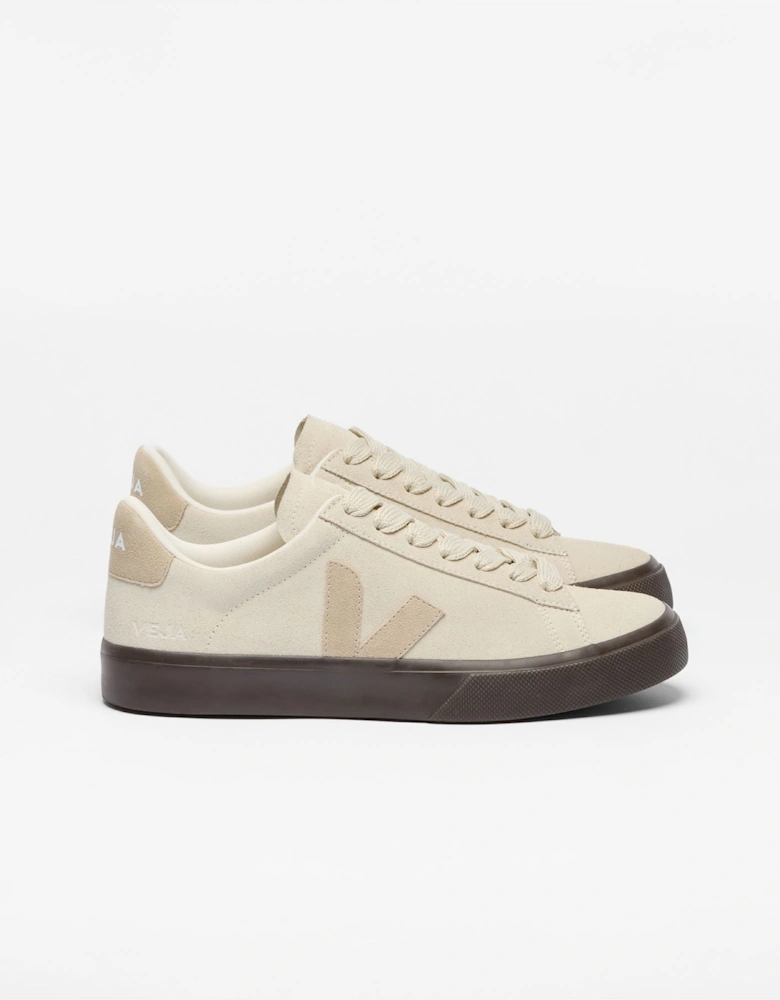 Campo Bold Suede Women's Pierre Almond Eagle Trainers