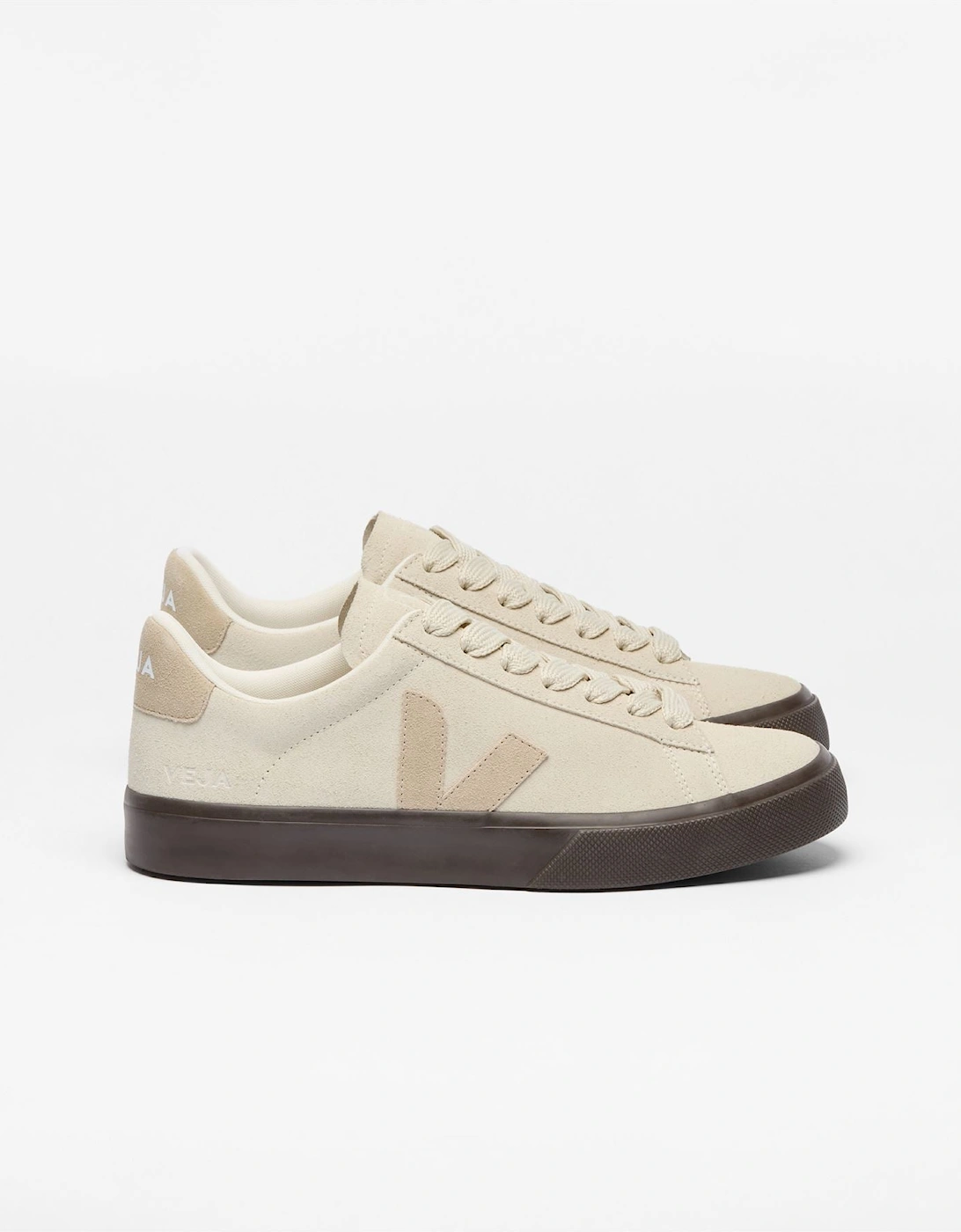 Campo Bold Suede Women's Pierre Almond Eagle Trainers