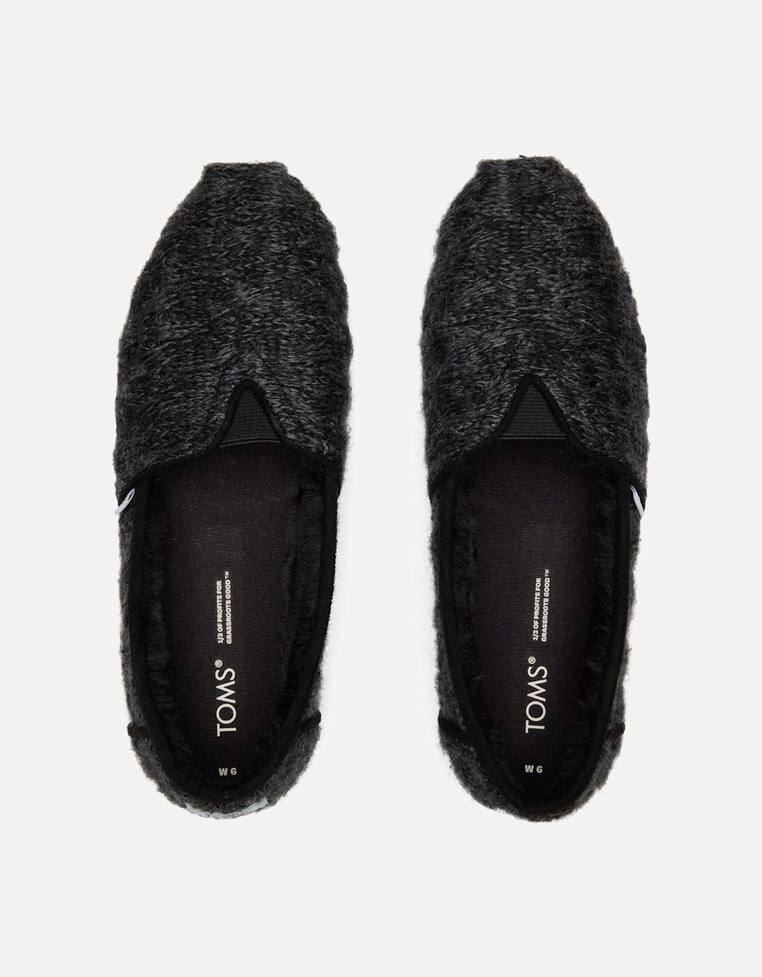 Alpargata with Cloudbound Polyester Women's Black Slippers