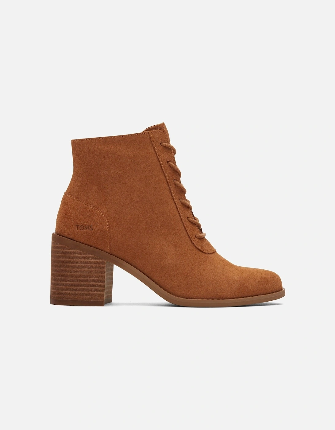 Evelyn Leather Women's Tan Heeled Ankle Boots