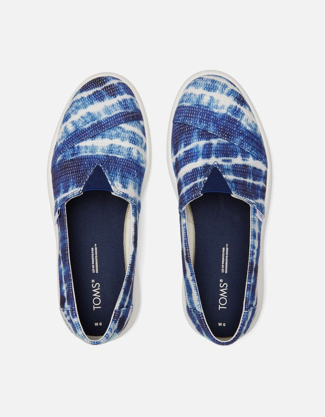 Alpargata Mallow 100% Cotton Women's Navy Espadrilles