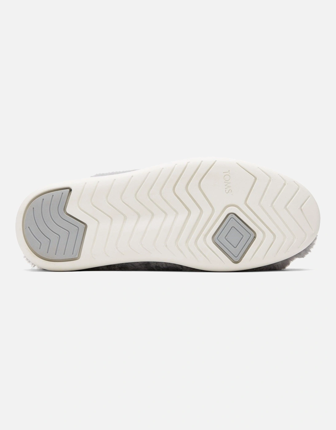 Alpargata Mallo Polyester Faux Fux Women's Mid Grey Faux Fur Mules