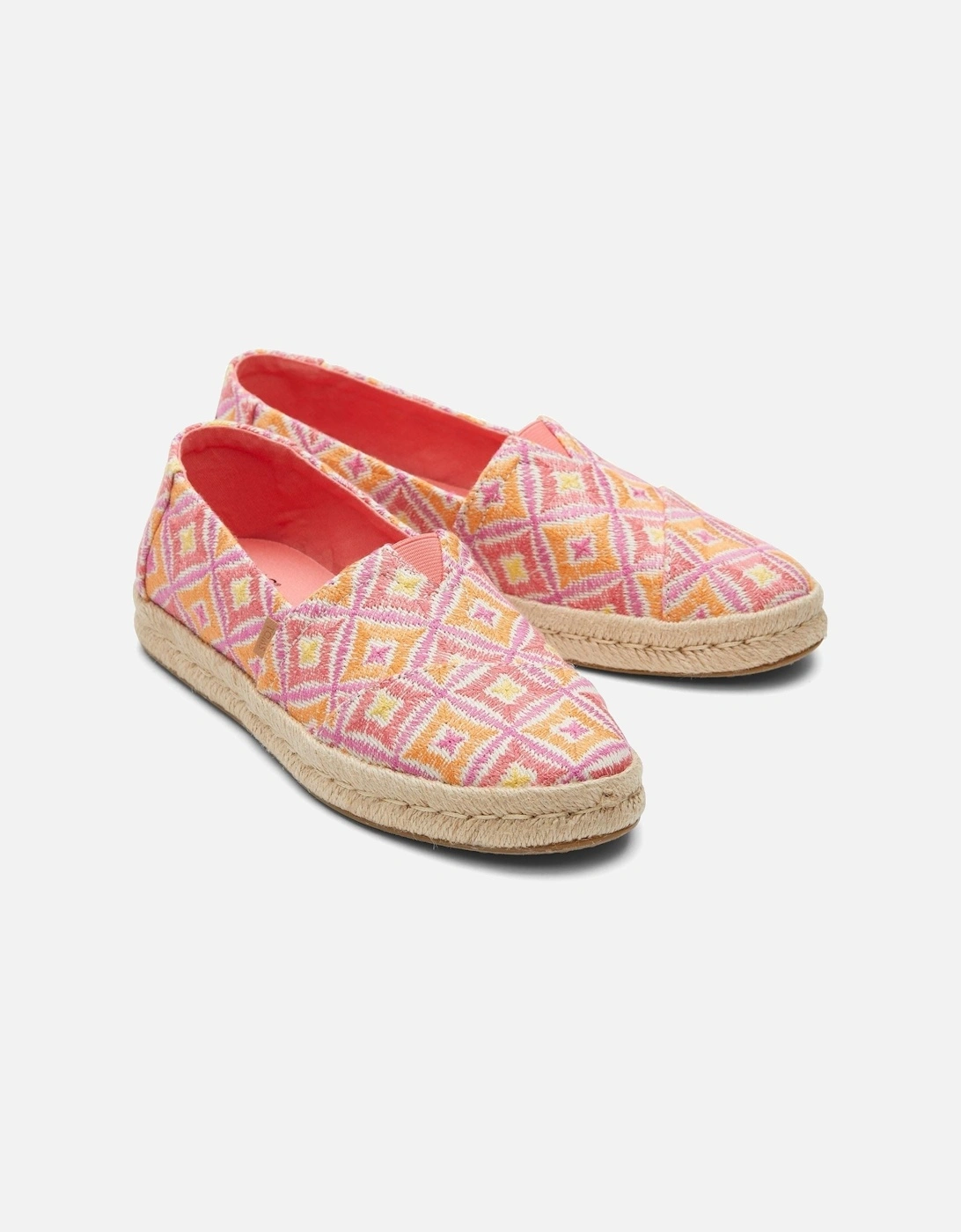 TOMS Women's TOMS Alpargata Rope 2.0 Polyester Women's Shell Pink Espadrilles