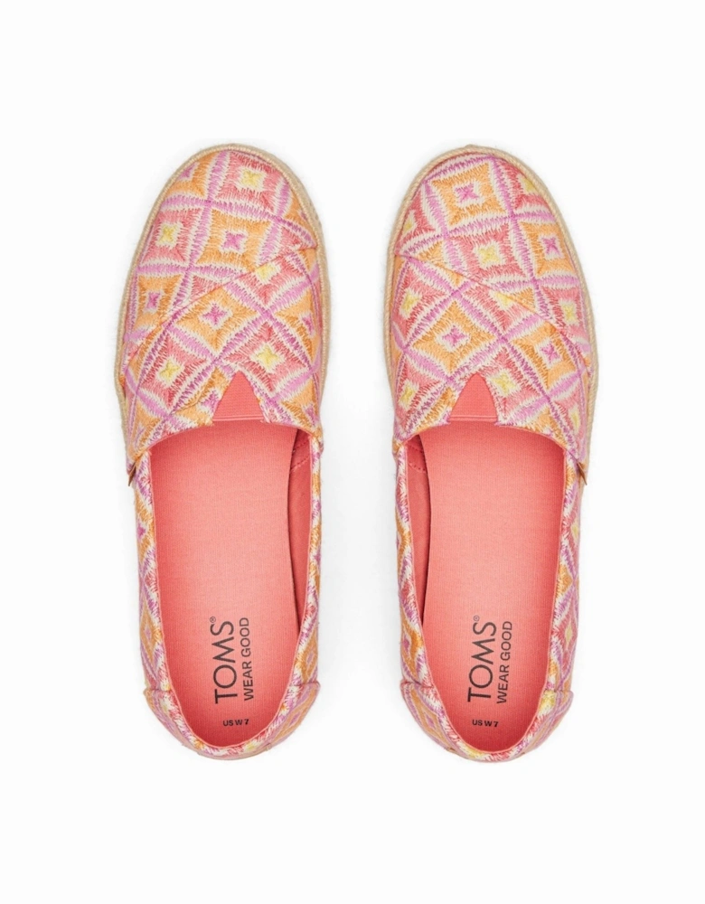 Alpargata Rope 2.0 Polyester Women's Shell Pink Espadrilles