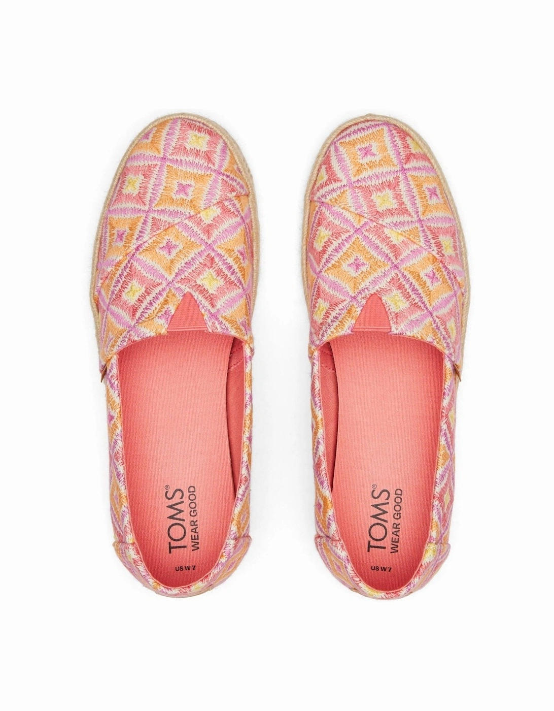 Alpargata Rope 2.0 Polyester Women's Shell Pink Espadrilles