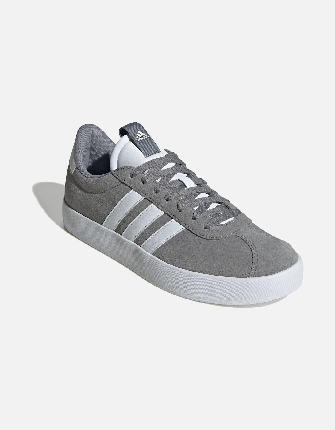 VL Court 3.0 Leather Men's Grey Trainers, 7 of 6