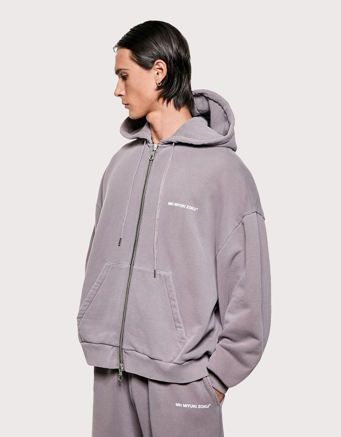 Uniform Zip Through Hoodie