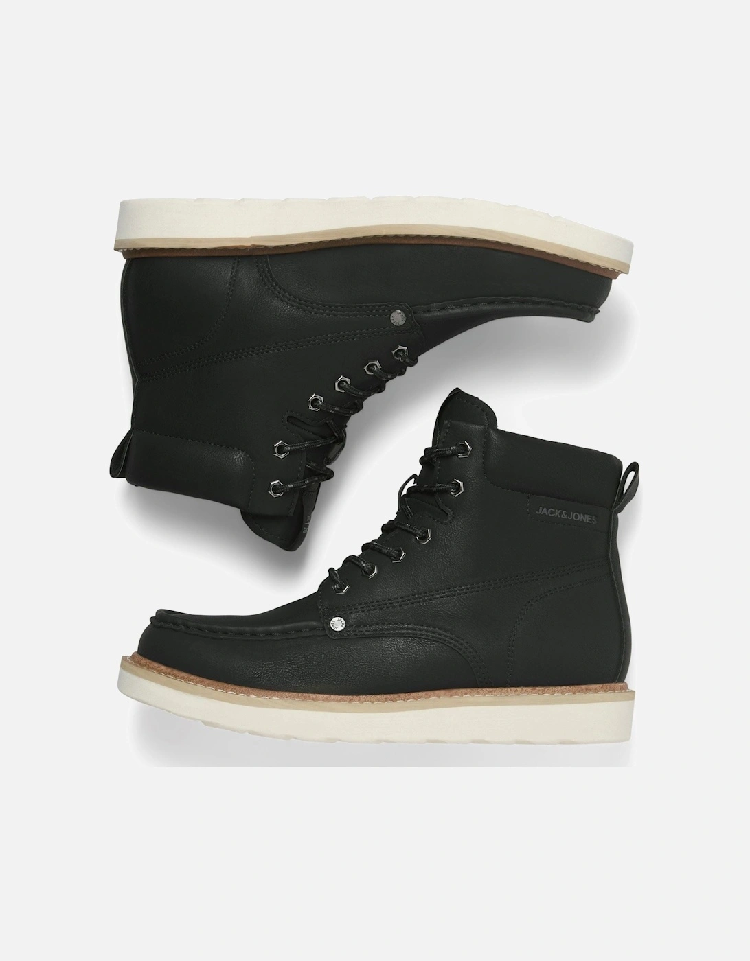 Archway Moc Polyurethane Men's Anthracite Ankle Boots