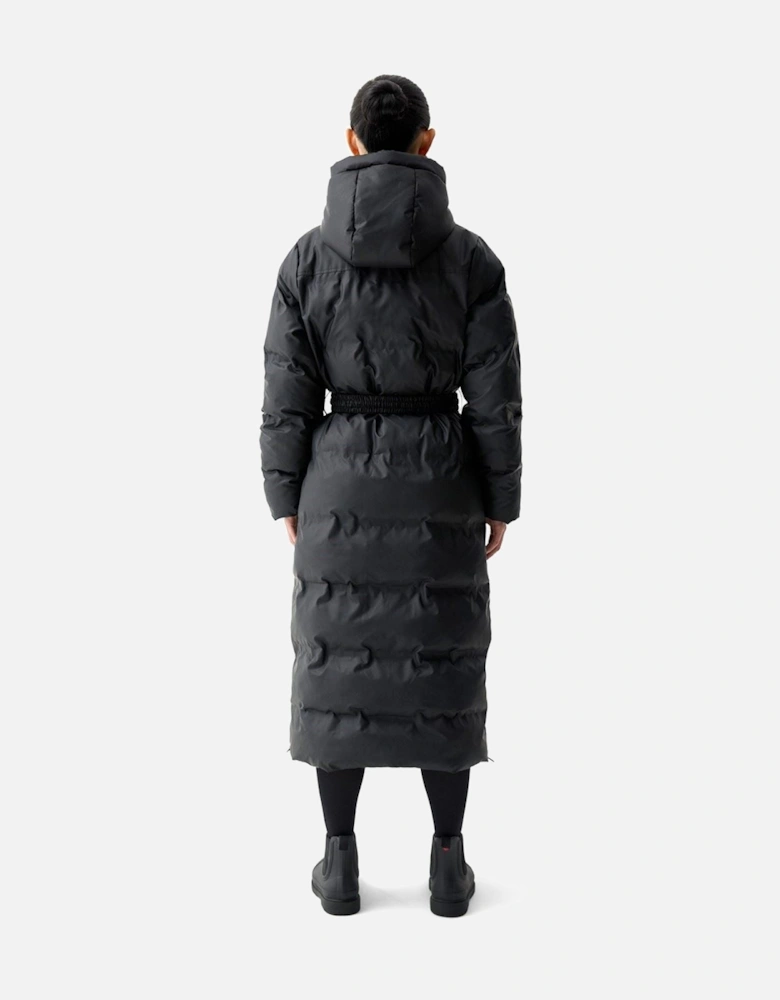 Hutchison Sonic Long Puffer Jacket Women's Black Puffer Jackets