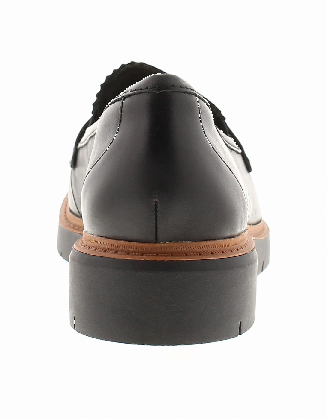 Womens Loafers Shoes Westlynn Bella Leather black UK Size