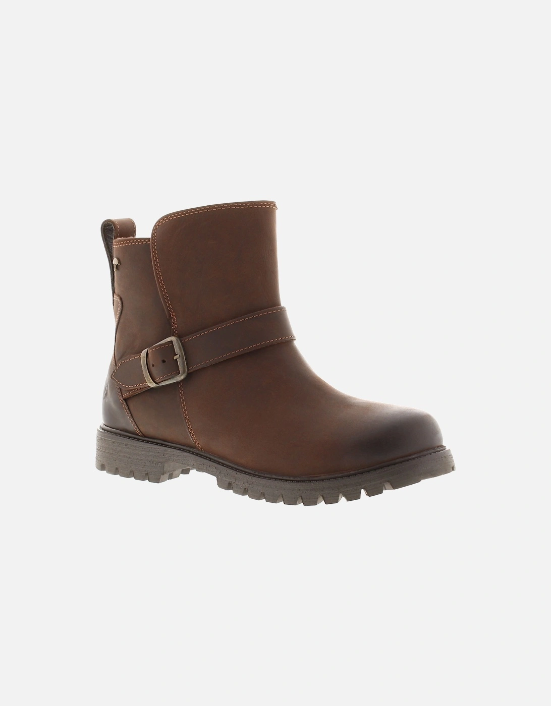 Womens Boots Ankle Waterproof Wakely Boot Leather Zip brown UK Size, 6 of 5