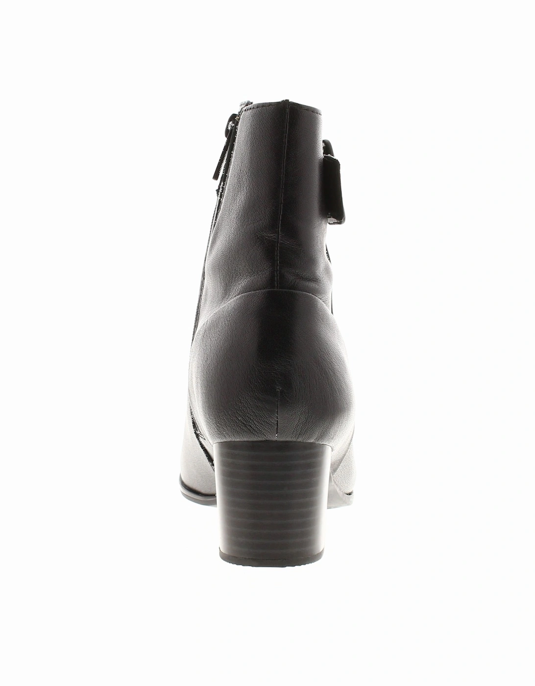 Womens Ankle Boots Loken Zip Waterproof Leather black UK Size