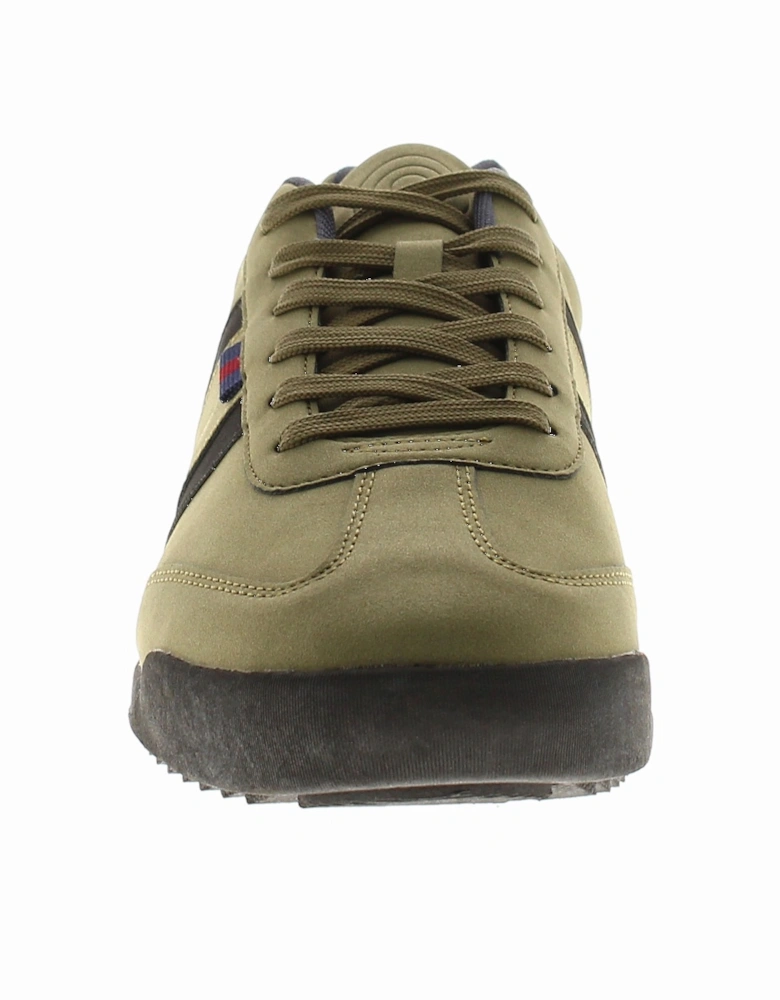 Mens Trainers Keller green UK Size
