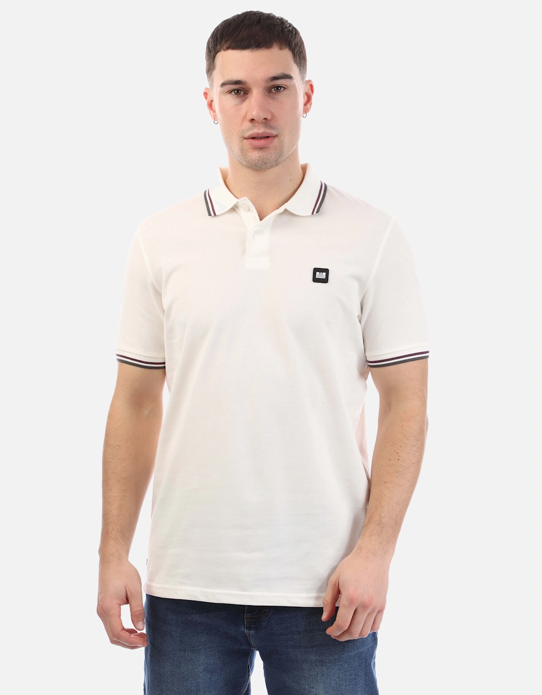 Mens Vancouver Tipped Polo Shirt, 4 of 3
