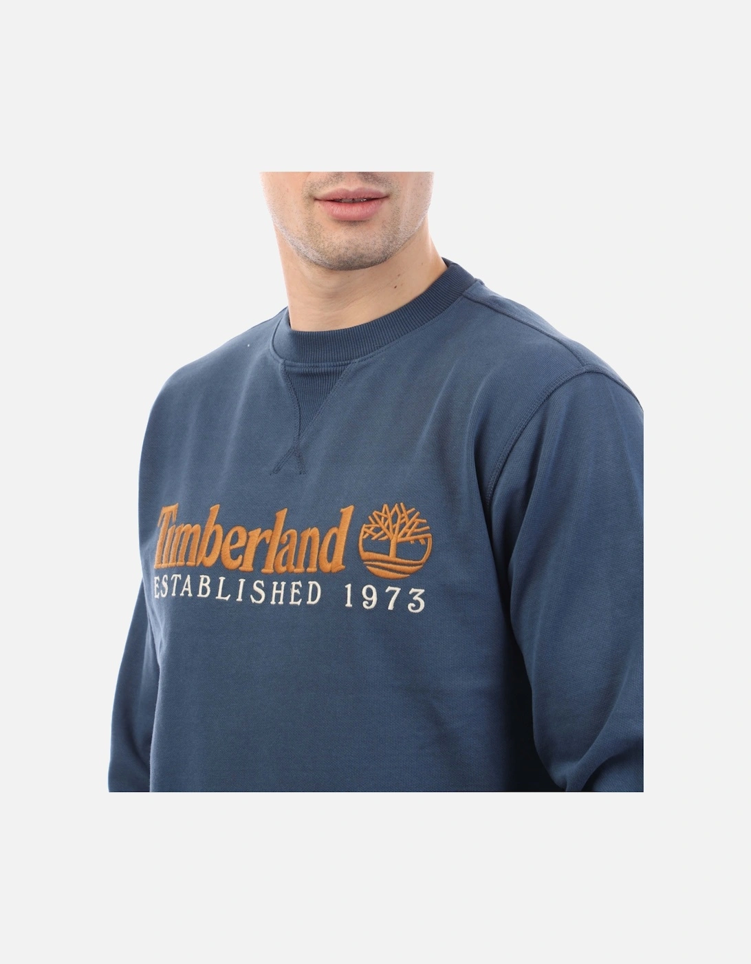 Established 1973 Embroidered Crewneck Sweatshirt