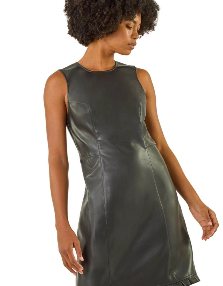 Pinafore Pleated A-Line Dress