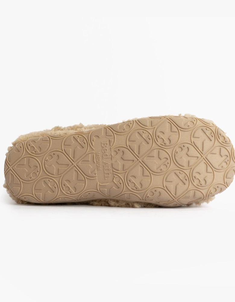 LAUREN Womens Slipper Boots Biscuit