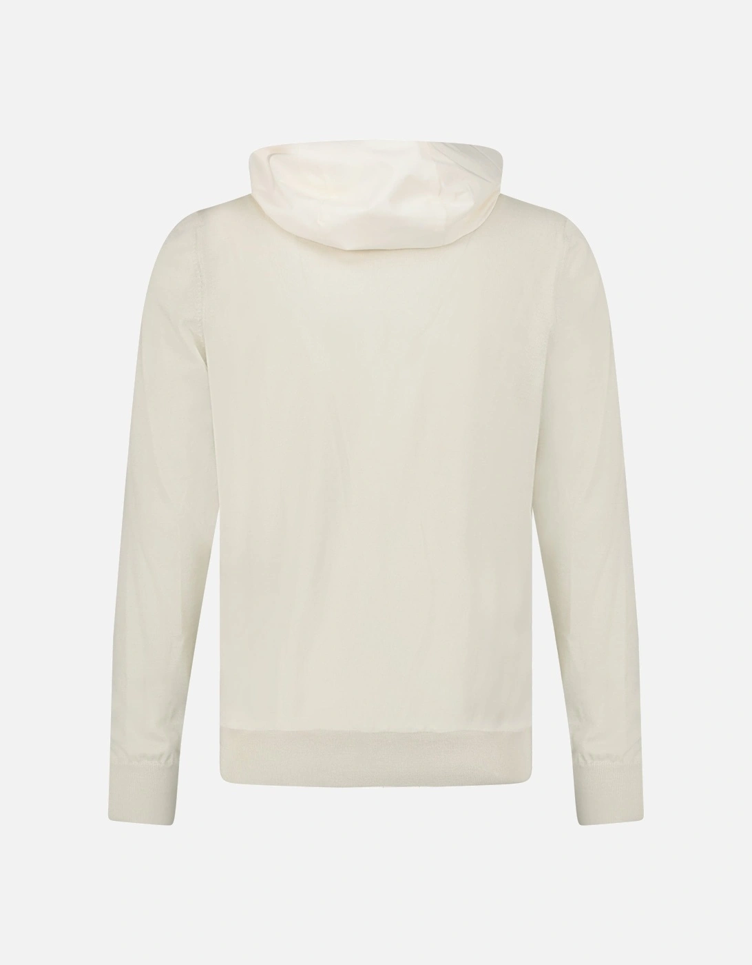 Athleisure Hooded Jacket in Cream
