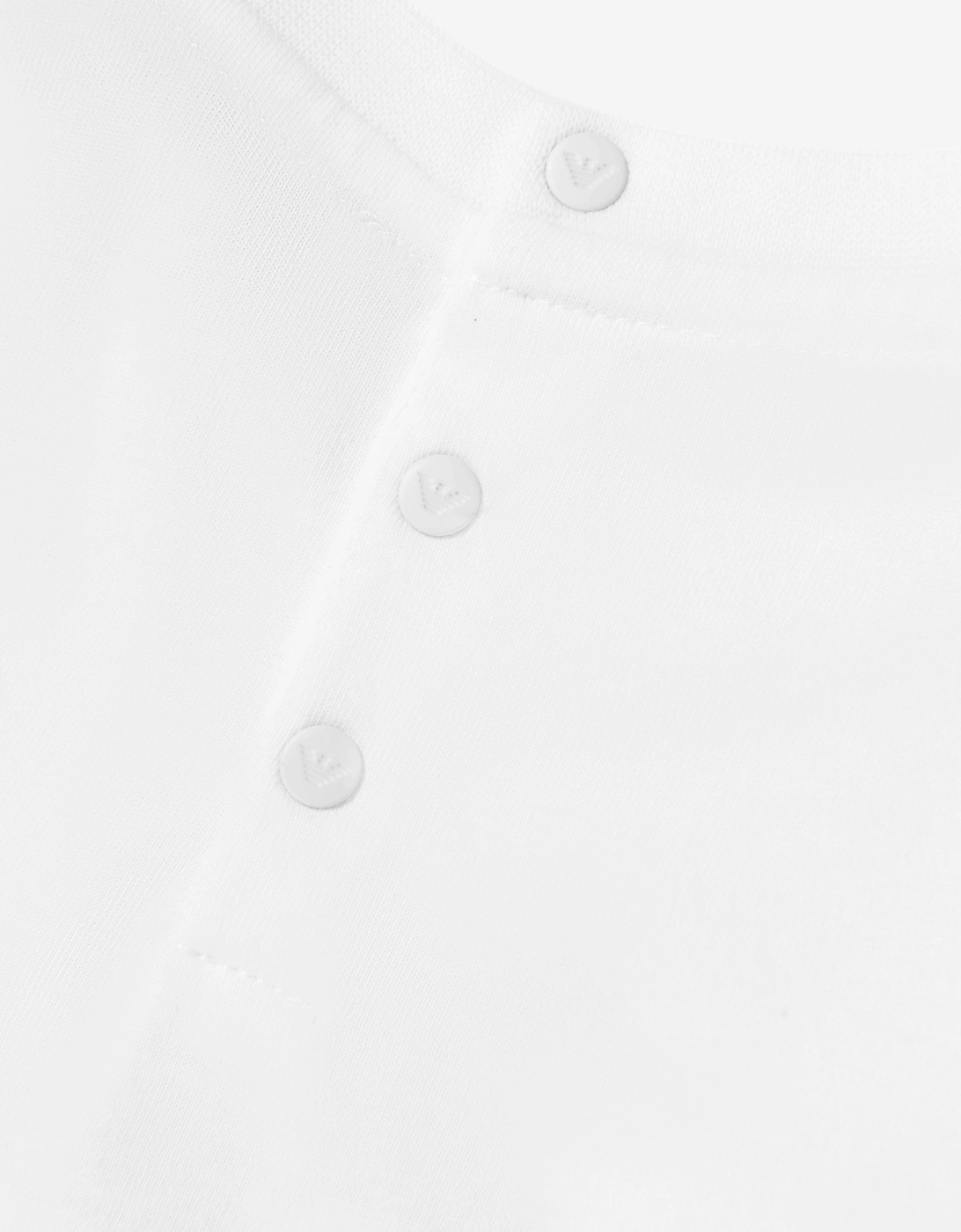 Baby Boys Long Sleeve Logo T-Shirt in Ivory