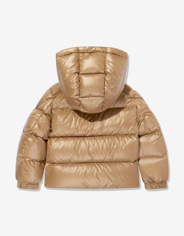 Enfant Boys Yule Down Padded Jacket in Beige