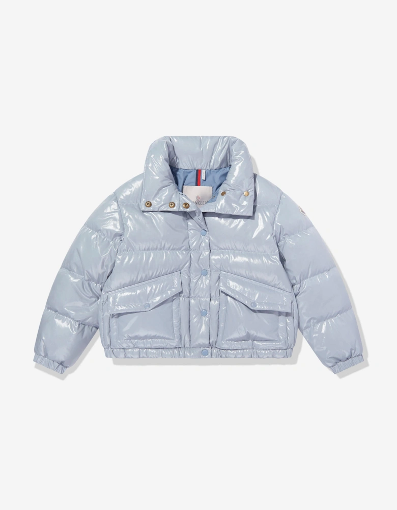 Enfant Girls Puivert Down Padded Jacket in Blue