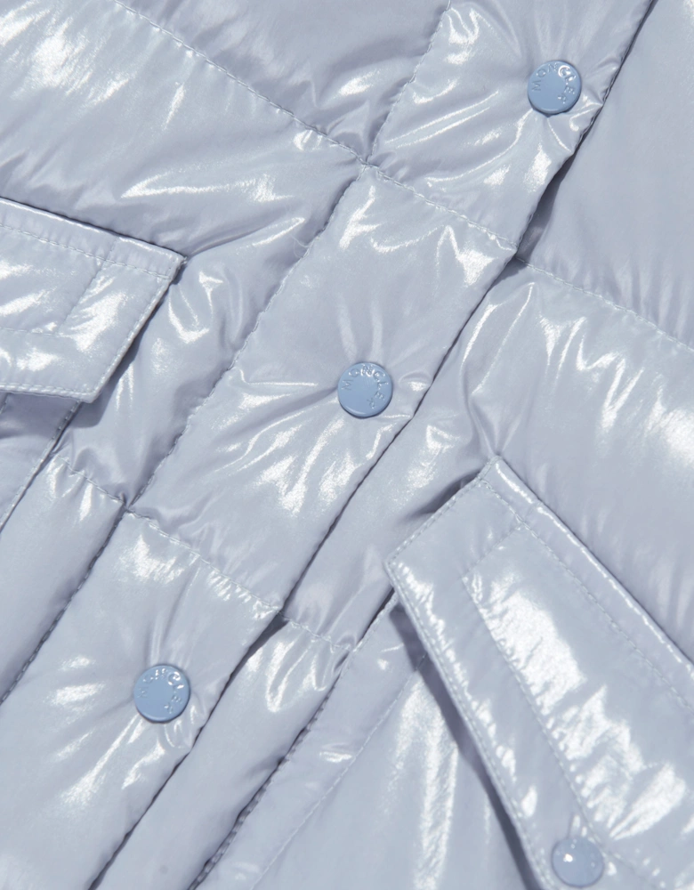 Enfant Girls Puivert Down Padded Jacket in Blue