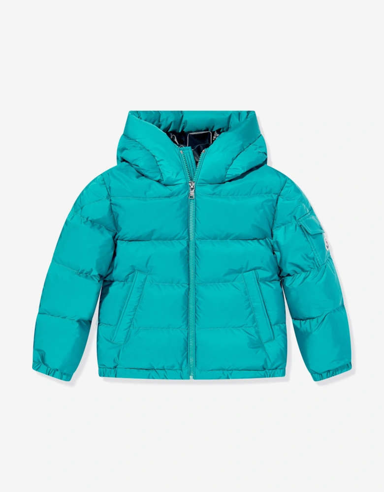 Enfant Boys Eranu Down Padded Jacket in Blue