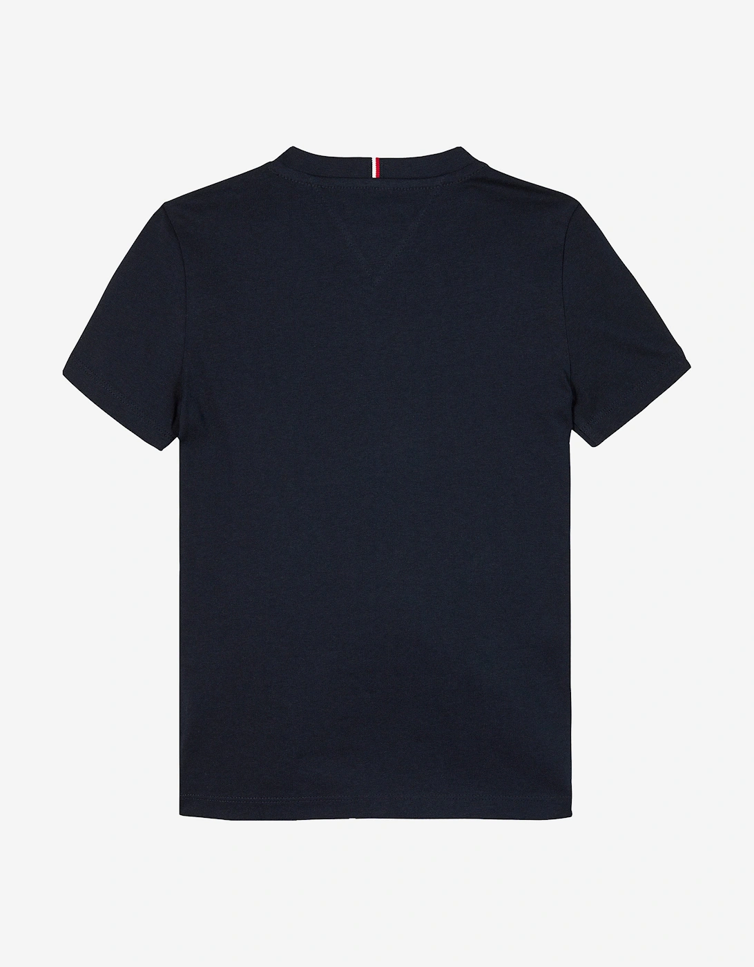 Boys Tommy Flag T-Shirt in Navy