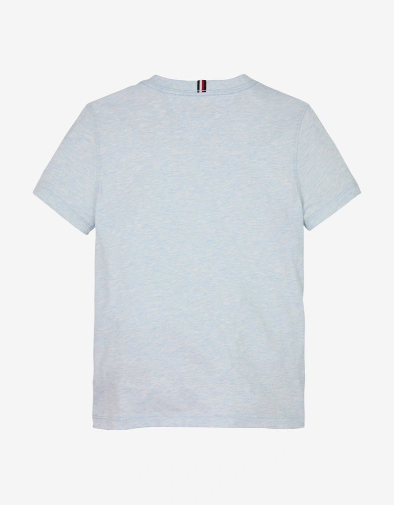 Boys Essential Cotton T-Shirt in Blue