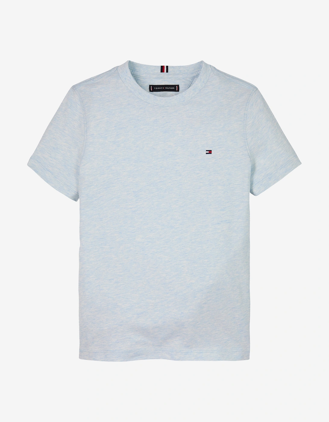 Boys Essential Cotton T-Shirt in Blue, 5 of 4