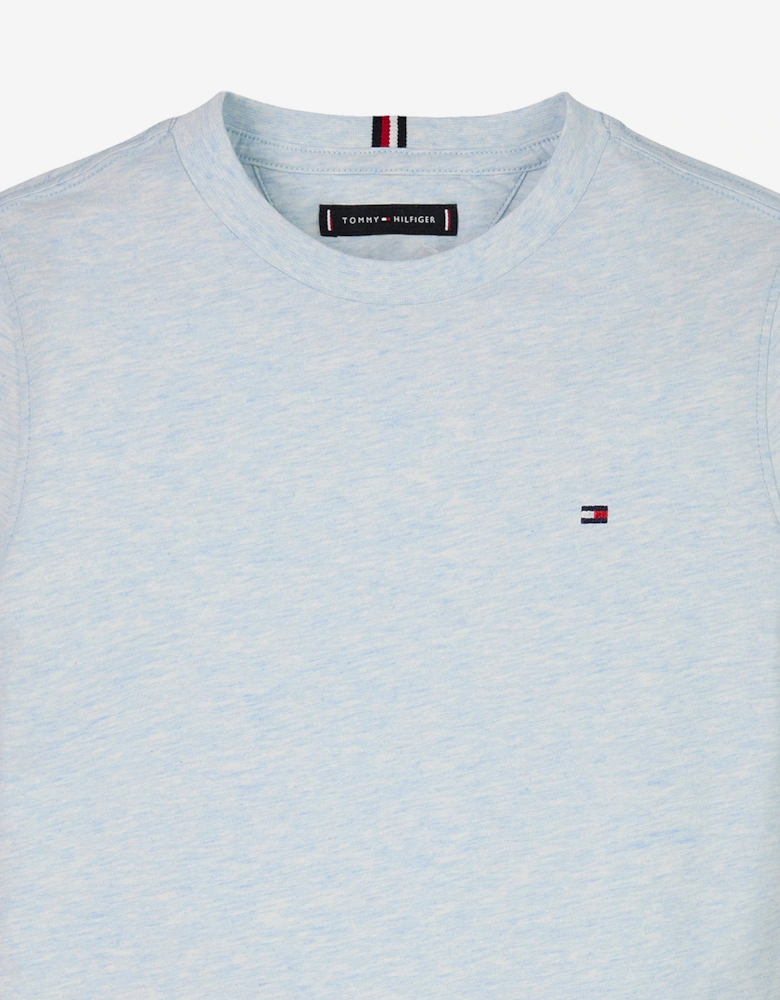 Boys Essential Cotton T-Shirt in Blue