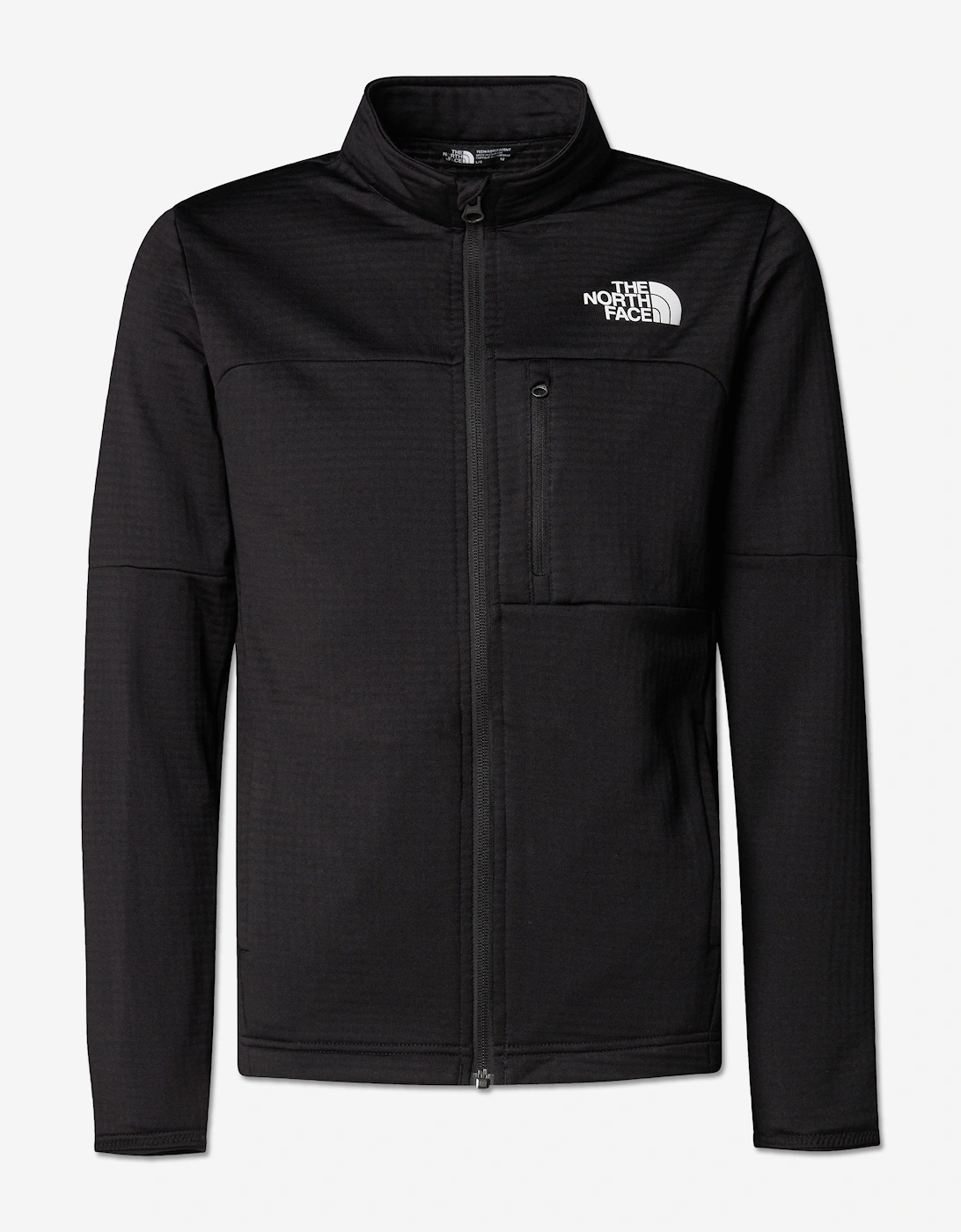 Girl's The North Face Kids Hike Midlayer Zip Up Top in Black - Size: 10 years