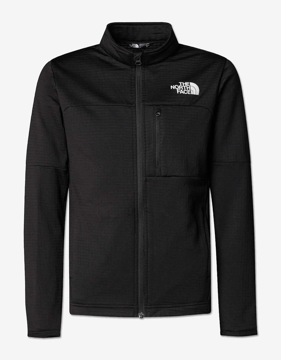 Kids Hike Midlayer Zip Up Top in Black, 6 of 5