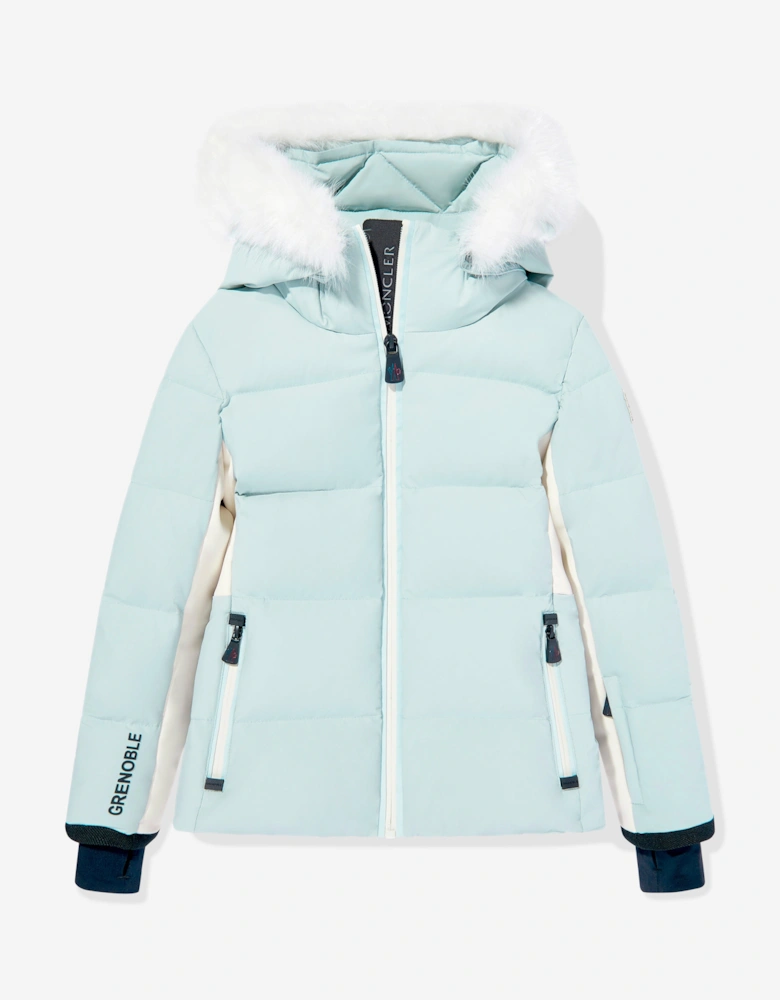 Enfant Girls Grenoble New Guyane Down Jacket in Blue