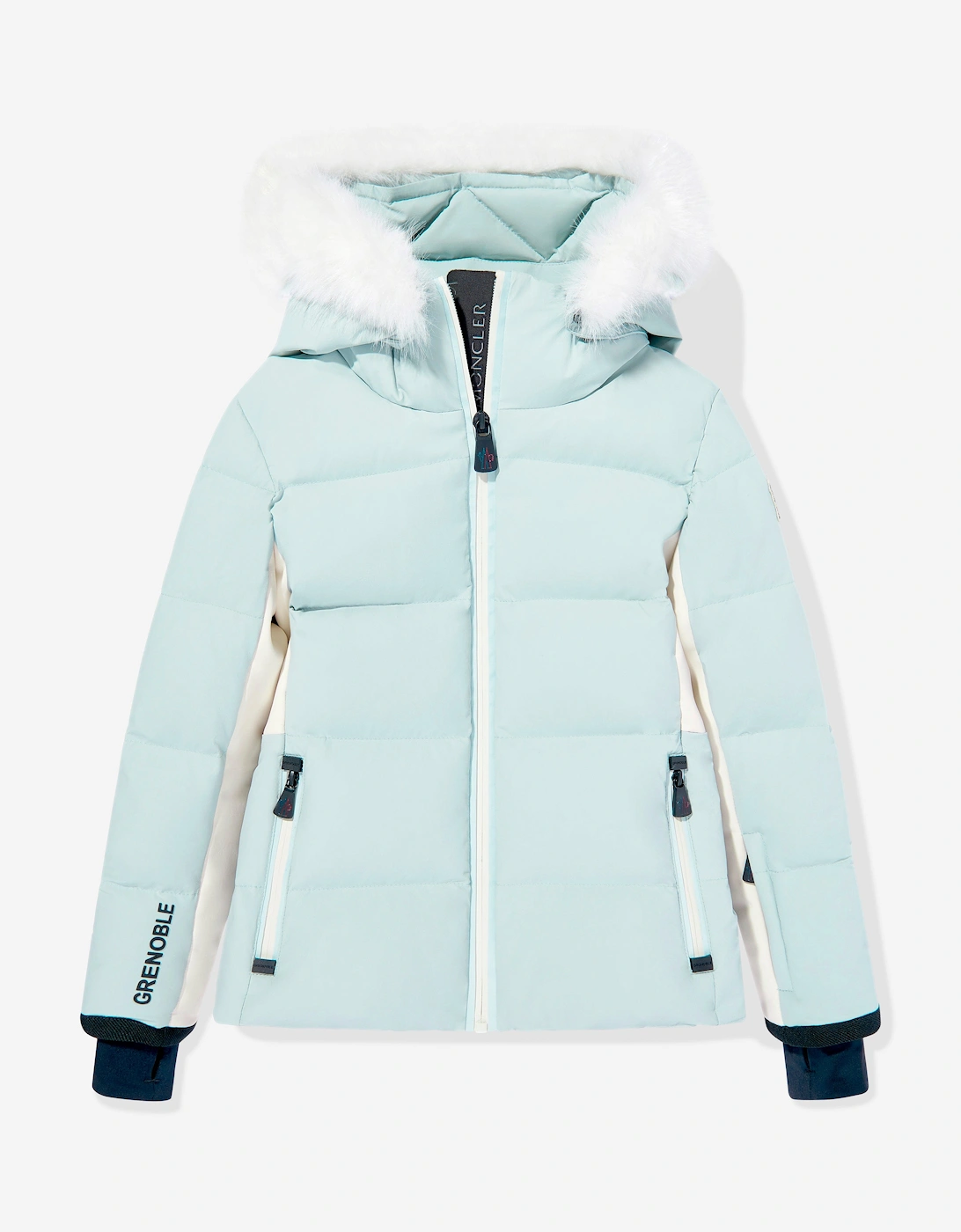 Enfant Girls Grenoble New Guyane Down Jacket in Blue, 5 of 4