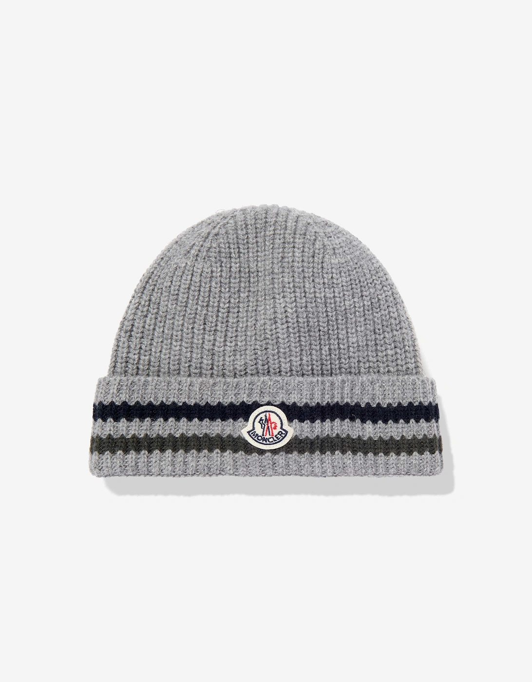 Enfant Boys Wool Beanie Hat in Grey, 5 of 4