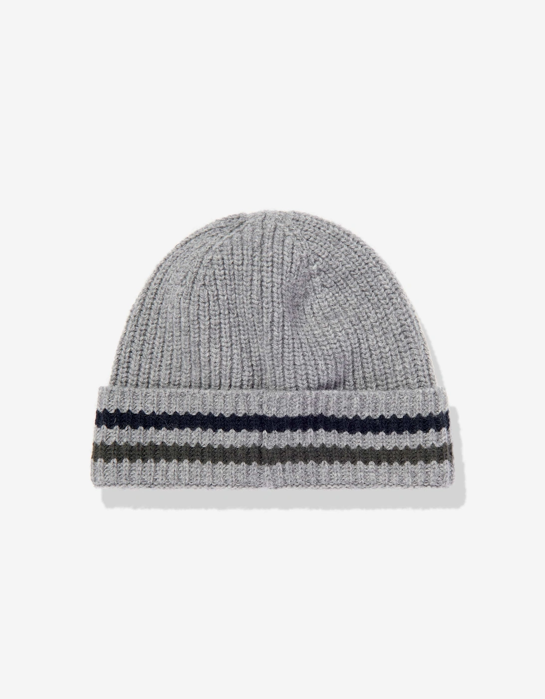 Enfant Boys Wool Beanie Hat in Grey