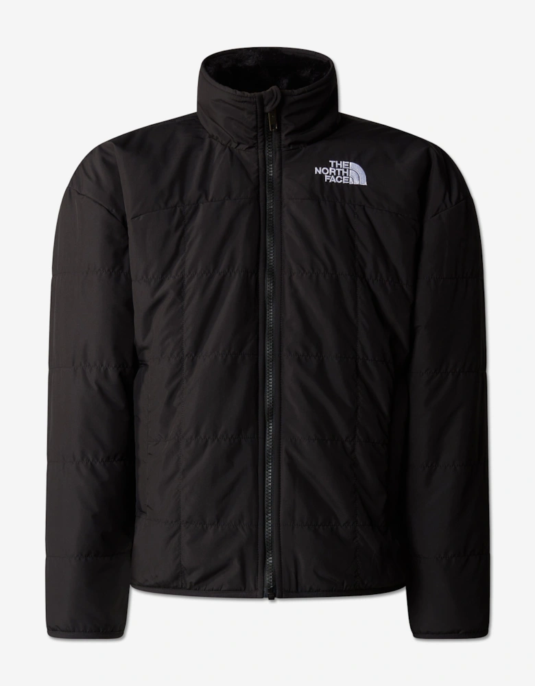 Girls Reversible Shasta Jacket in Black
