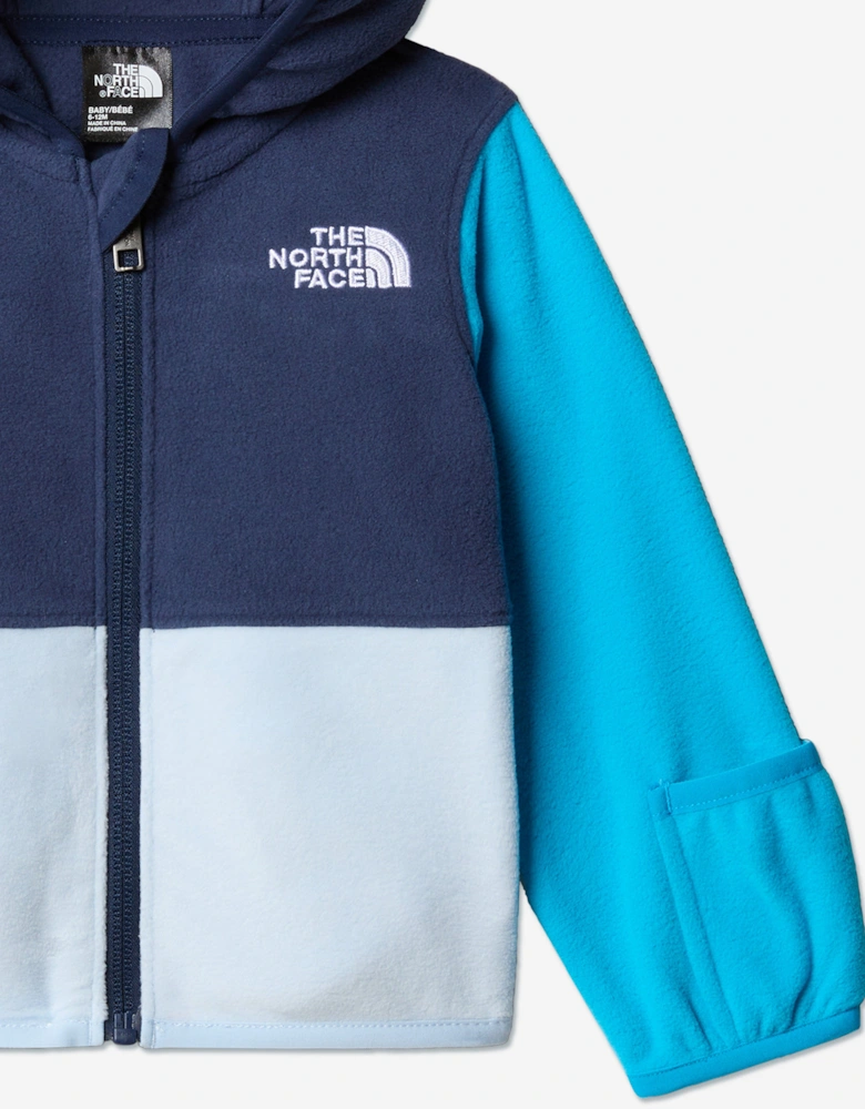 Baby Boys Glacier Full Zip Hoodie in Navy
