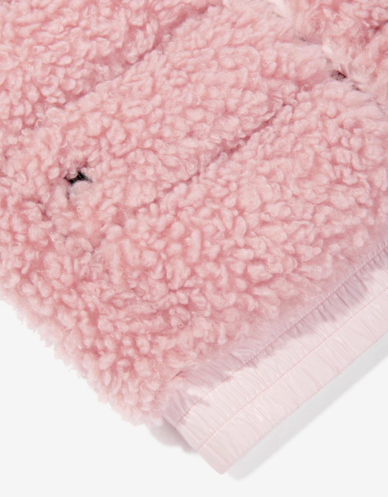 Enfant Girls Grenoble Down Padded Gilet in Pink