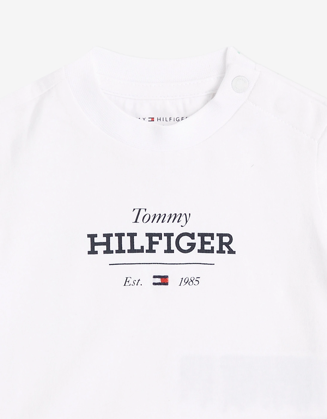 Baby Monotype 1985 Logo T-Shirt in White